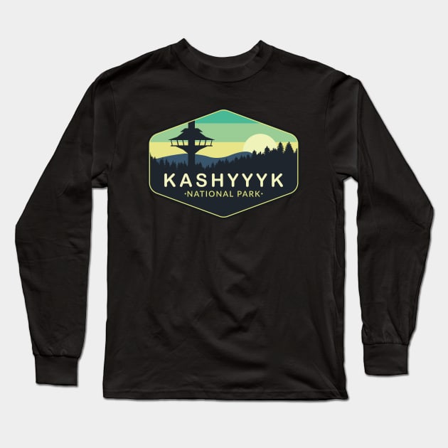 kashyyyk National Park Long Sleeve T-Shirt by Space Club